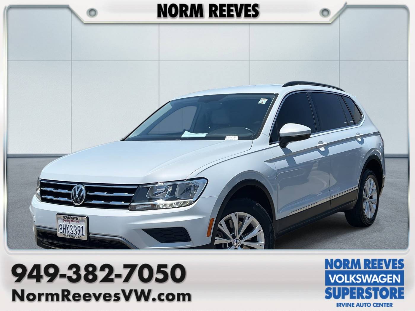 2018 Volkswagen Tiguan SE — SUV — 52,177 mi — Irvine, CA