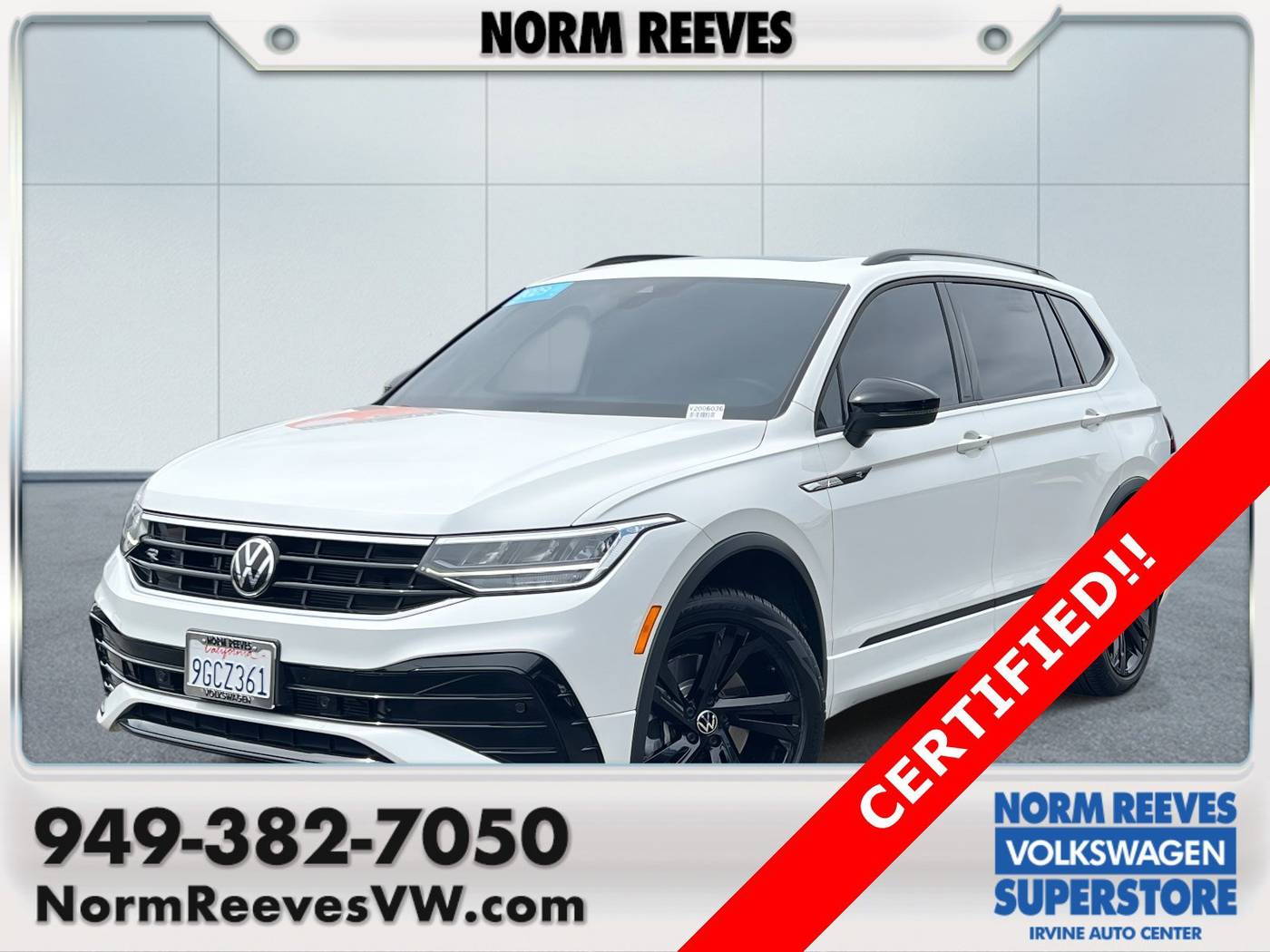 2023 Volkswagen Tiguan SE R-Line Black — SUV — 37,544 mi — Irvine, CA