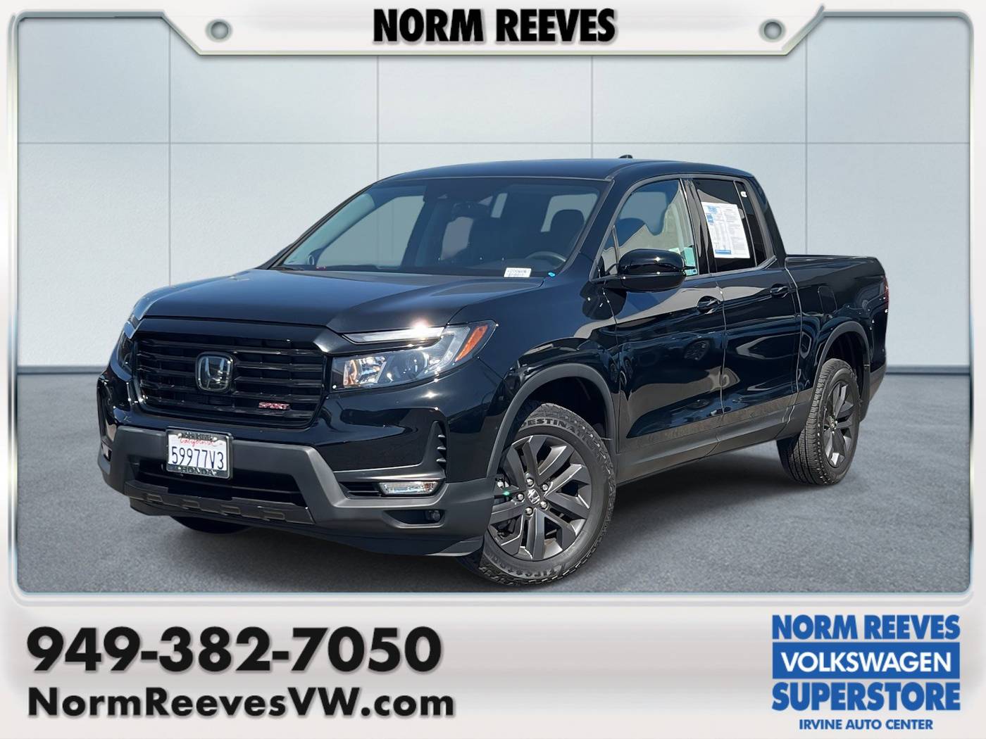 2023 Honda Ridgeline Sport — Pickup Truck — 10,828 mi — Irvine, CA
