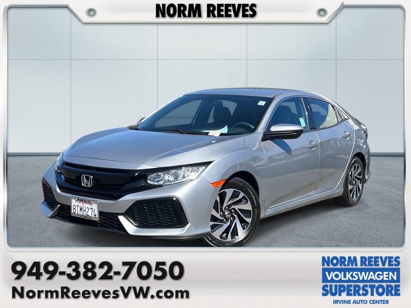 2017 Honda Civic LX — Hatchback — 71,440 mi — Irvine, CA