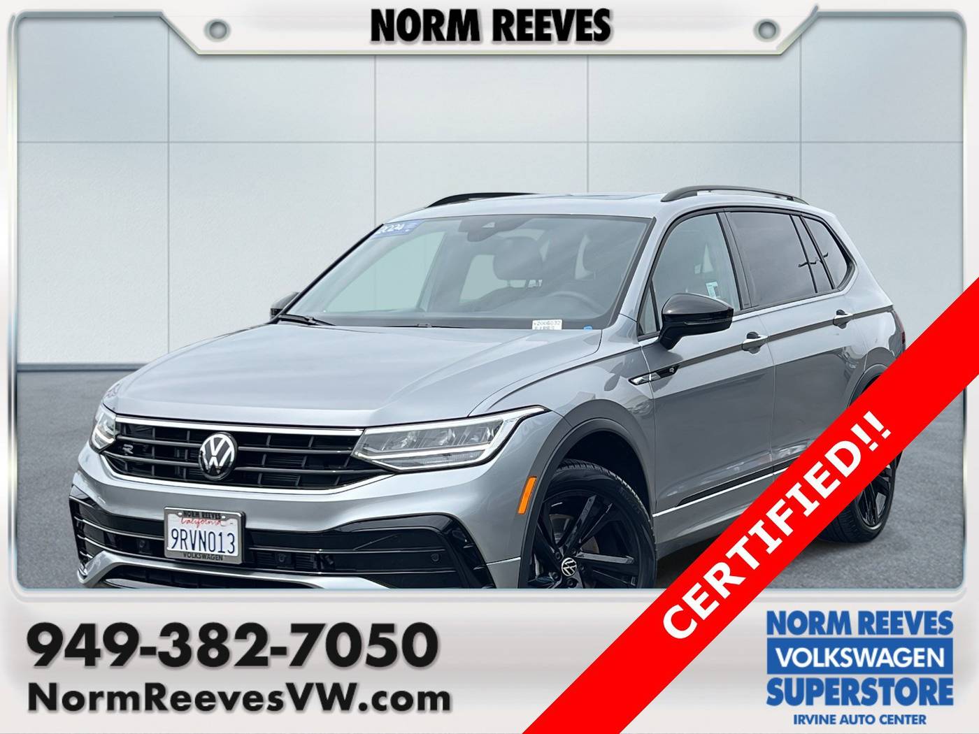 2024 Volkswagen Tiguan SE R-Line Black — SUV — 9,262 mi — Irvine, CA