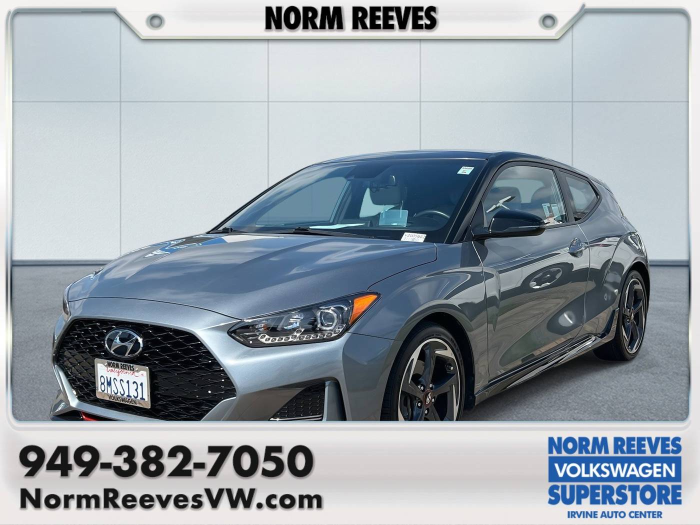 2020 Hyundai Veloster Turbo Ultimate — Hatchback — 11,564 mi — Irvine, CA