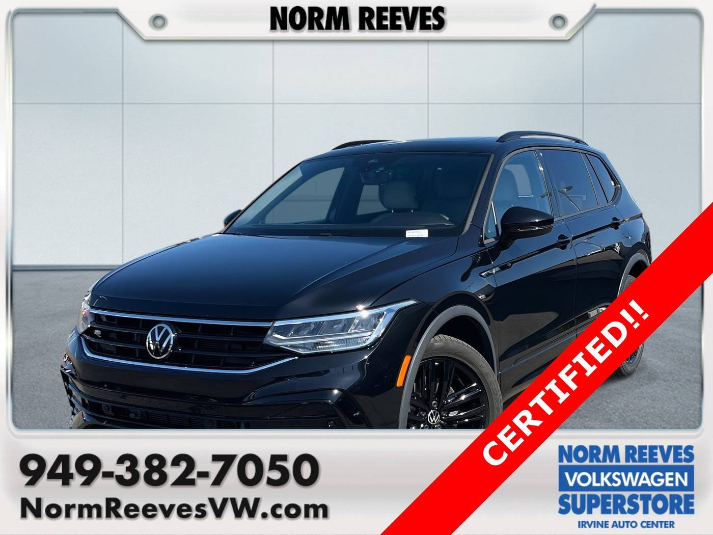 2022 Volkswagen Tiguan SE R-Line Black — SUV — 26,247 mi — Irvine, CA