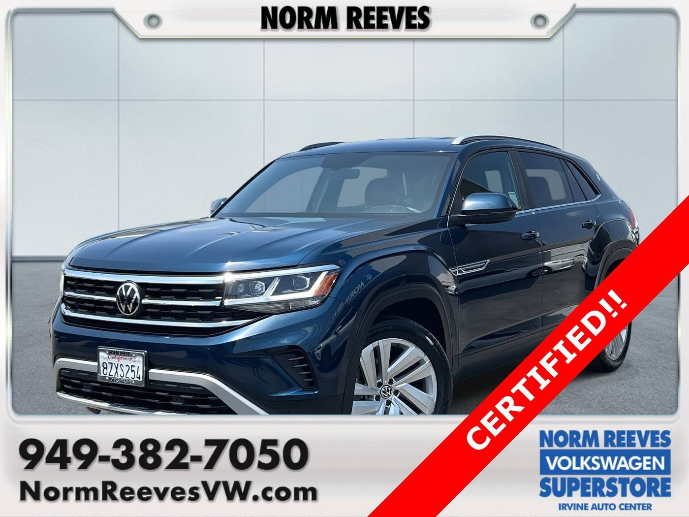 2022 Volkswagen Atlas Cross Sport SE with Technology — SUV — 40,692 mi — Irvine, CA