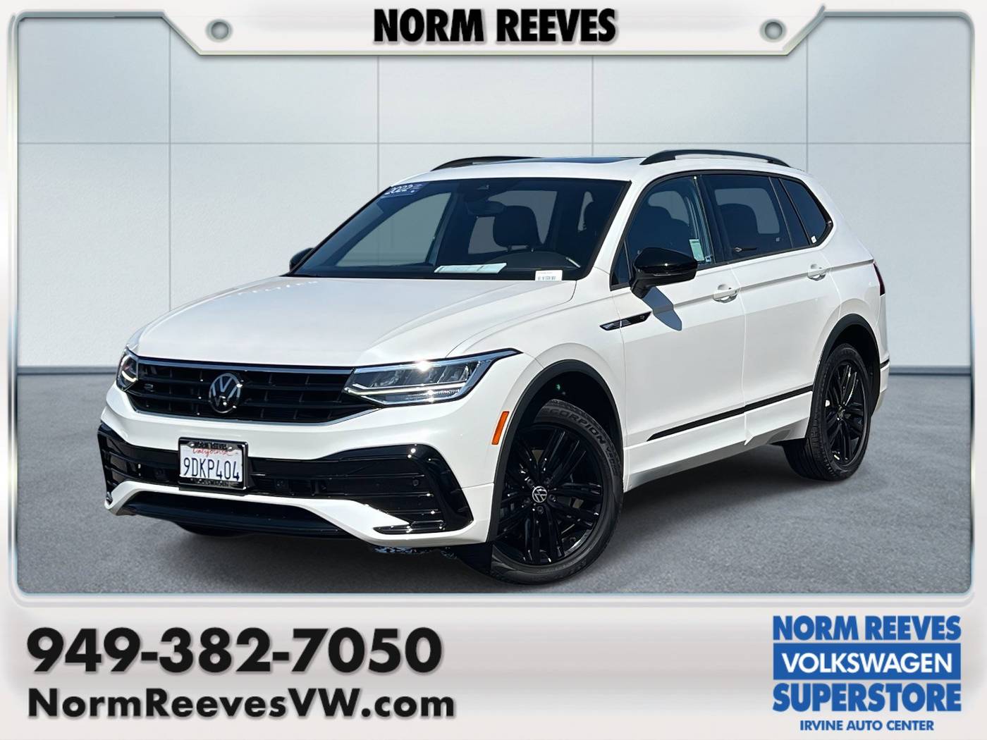 2022 Volkswagen Tiguan SE R-Line Black — SUV — 41,654 mi — Irvine, CA