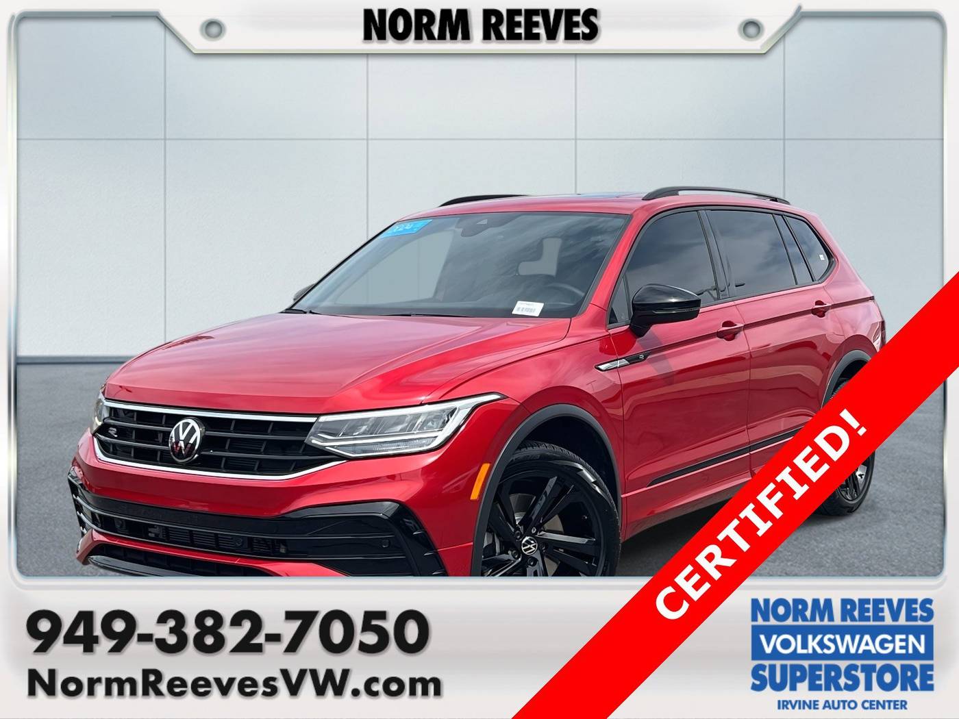 2024 Volkswagen Tiguan SE R-Line Black — SUV — 19,429 mi — Irvine, CA