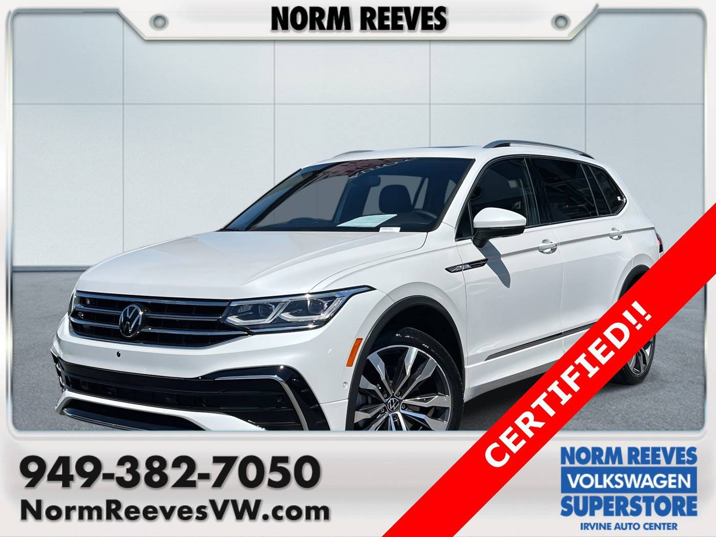 2022 Volkswagen Tiguan SEL R-Line — SUV — 27,647 mi — Irvine, CA