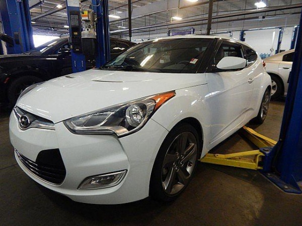 2013 Hyundai Veloster Base With Red Interior Automatic For