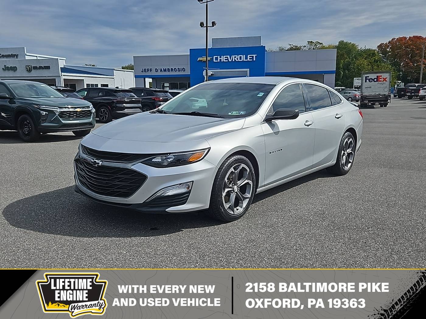 2019 Chevrolet Malibu RS — Sedan — 74,371 mi — Oxford, PA