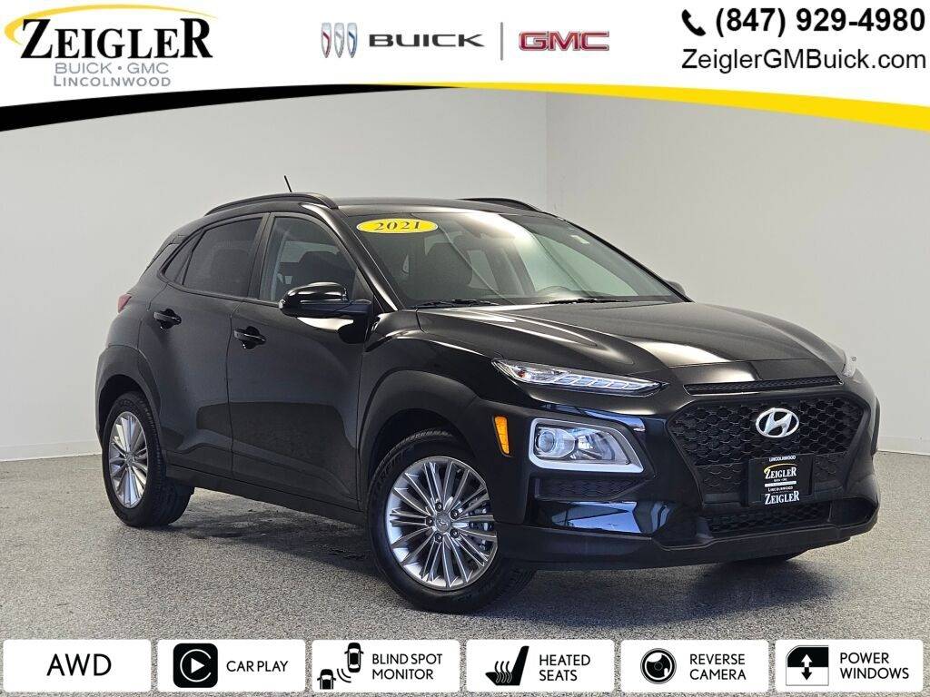 2021 Hyundai Kona SEL — SUV — 49,618 mi — Lincolnwood, IL