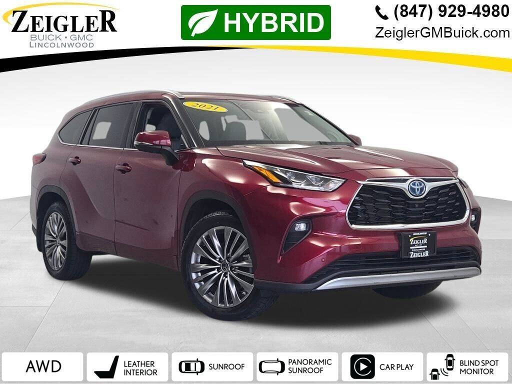 2021 Toyota Highlander Hybrid Platinum — SUV — 72,993 mi — Lincolnwood, IL