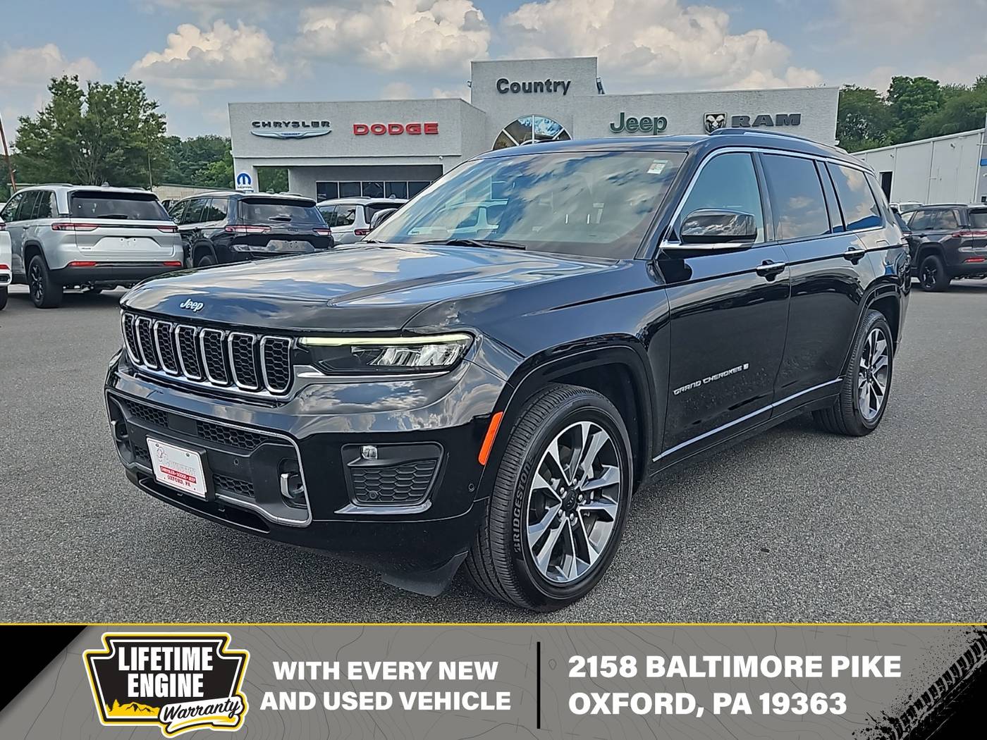 2023 Jeep Grand Cherokee Overland — SUV — 9,168 mi — Oxford, PA
