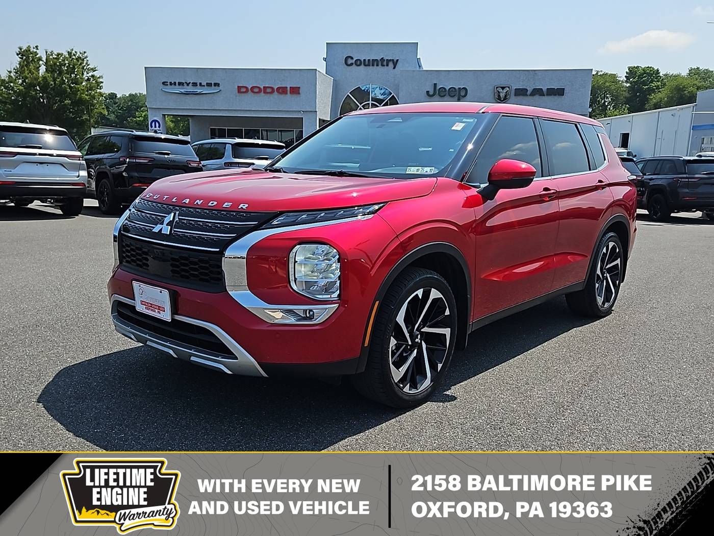 2024 Mitsubishi Outlander SE — SUV — 18,962 mi — Oxford, PA