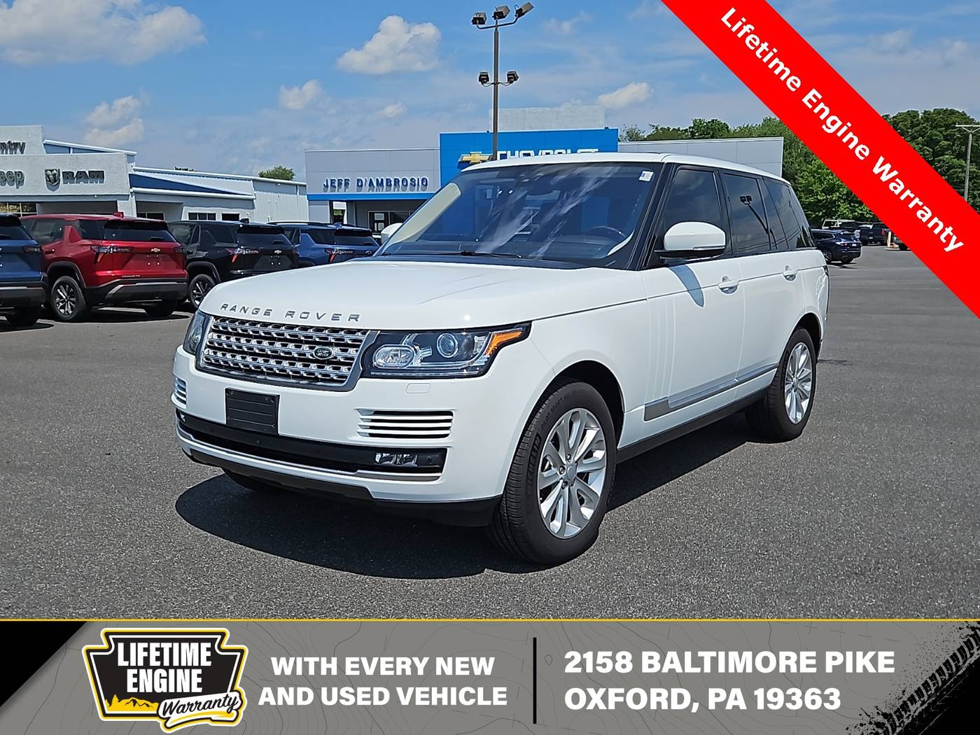 2017 Land Rover Range Rover HSE — SUV — 71,619 mi — Oxford, PA