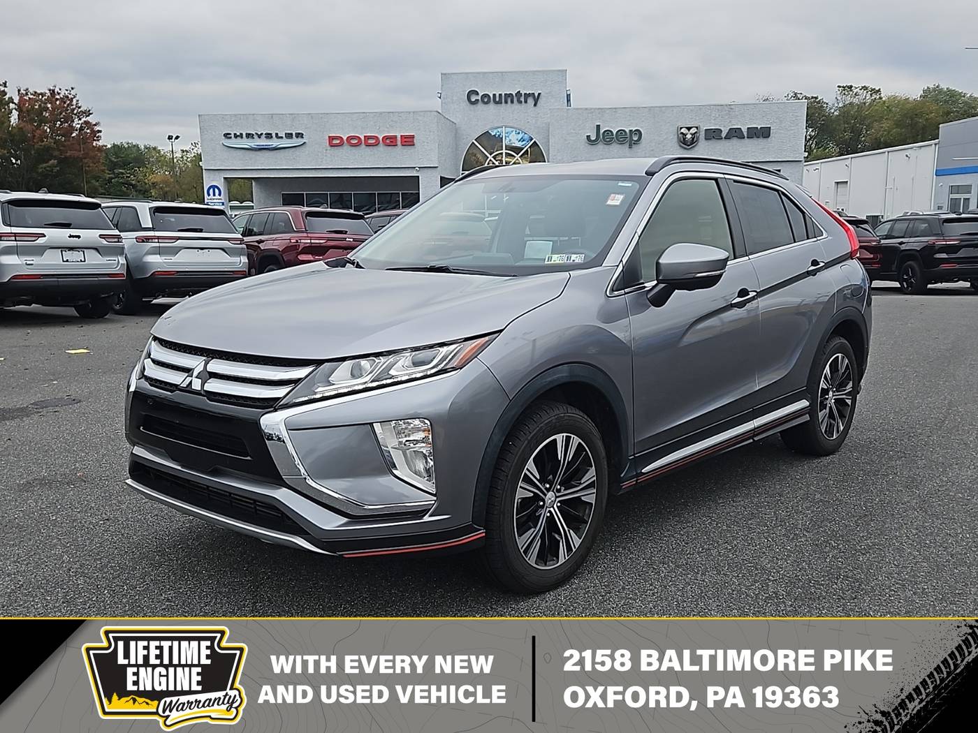 2019 Mitsubishi Eclipse Cross SE — SUV — 92,671 mi — Oxford, PA