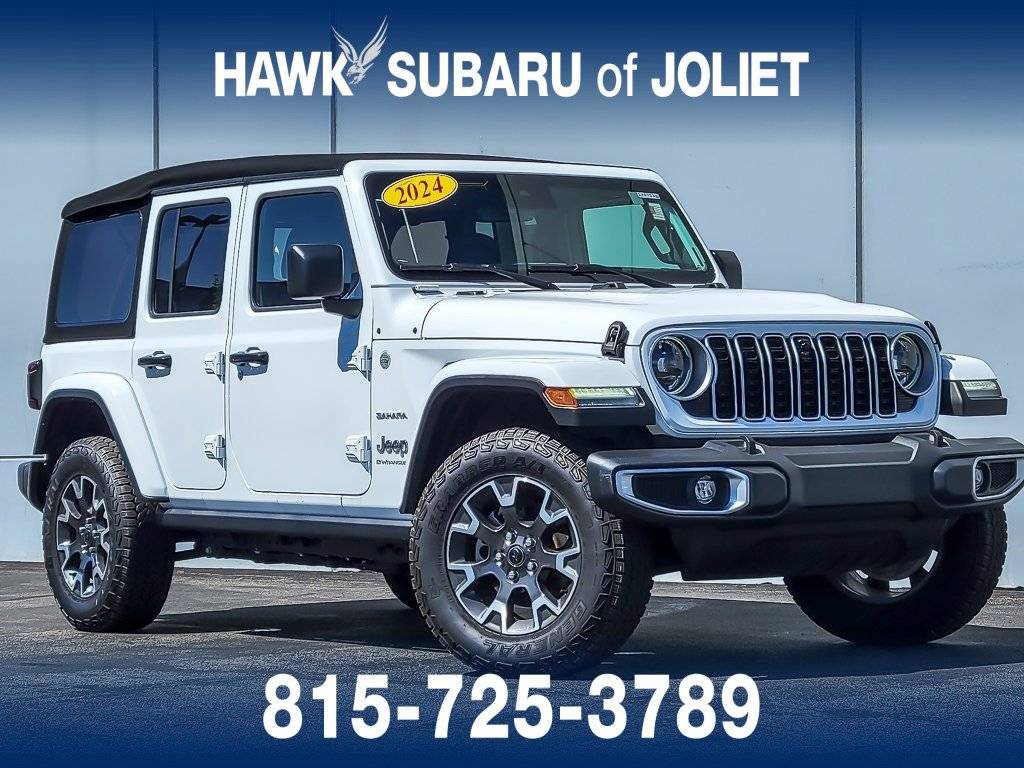 2024 Jeep Wrangler Sahara — SUV — 12,703 mi — Joliet, IL
