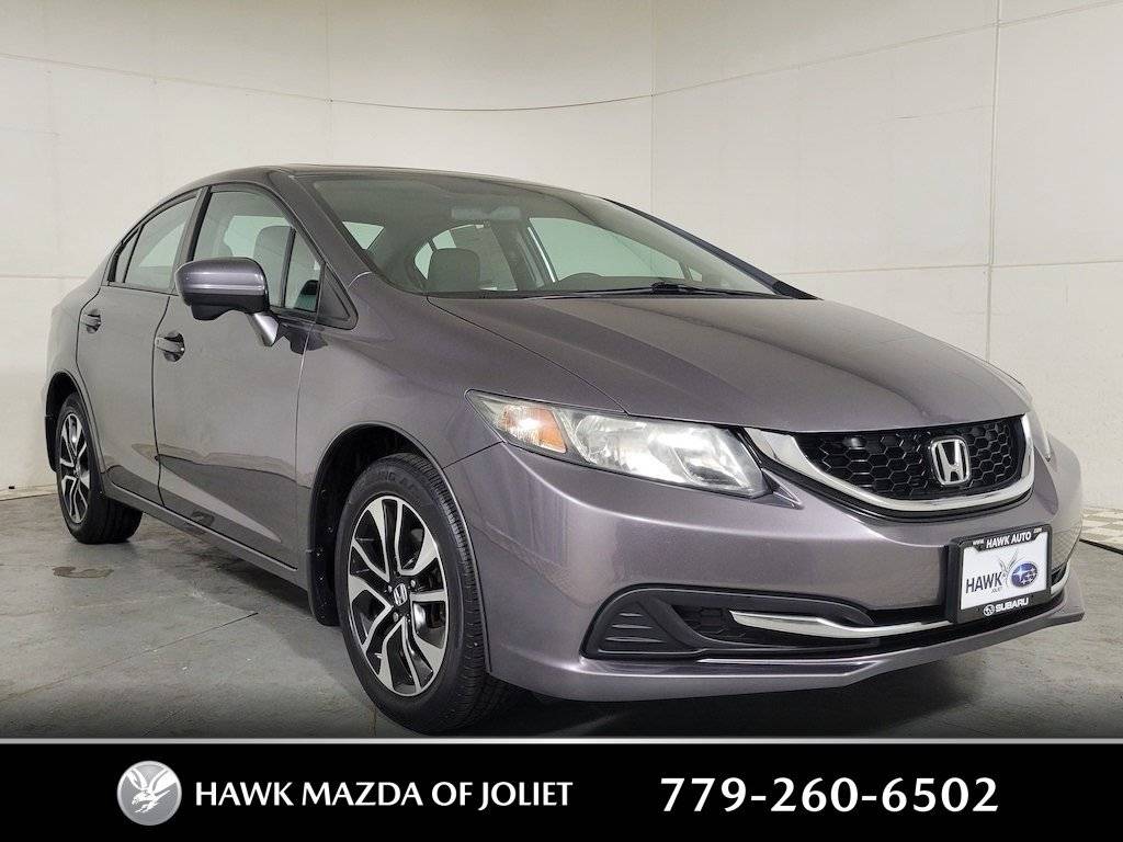2015 Honda Civic EX — Sedan — 104,817 mi — Joliet, IL