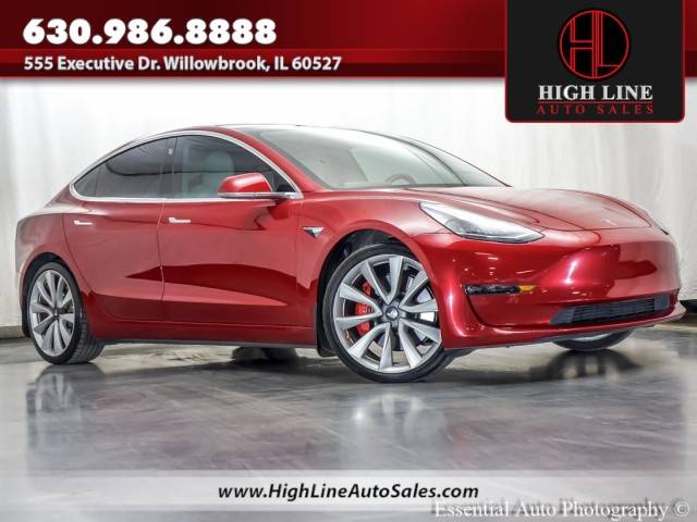2018 Tesla Model 3 Performance — Sedan — 61,221 mi — Willowbrook, IL