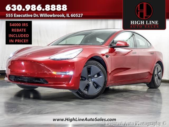 2022 Tesla Model 3 Long Range — Sedan — 18,943 mi — Willowbrook, IL