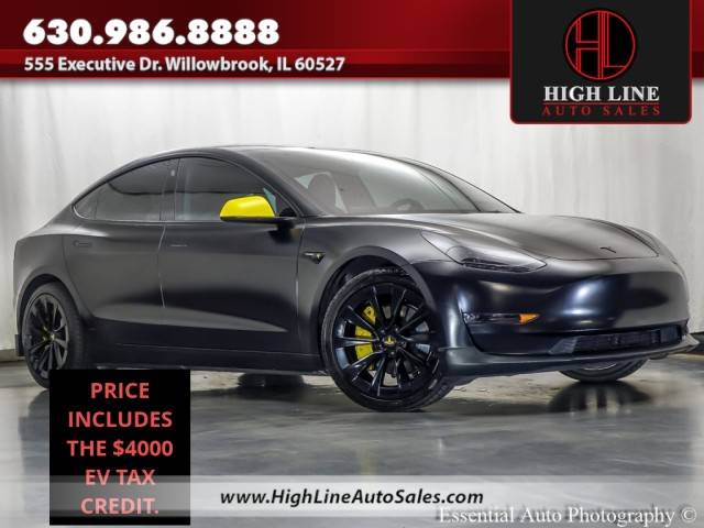 2022 Tesla Model 3 Long Range — Sedan — 52,583 mi — Willowbrook, IL
