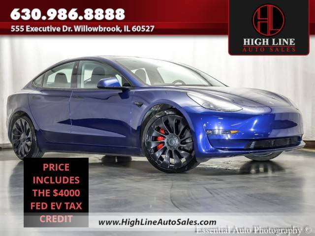 2021 Tesla Model 3 Performance — Sedan — 40,254 mi — Willowbrook, IL
