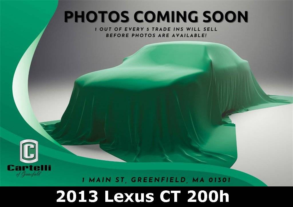 2013 Lexus CT CT 200h — Hatchback — 114,213 mi — Greenfield, MA