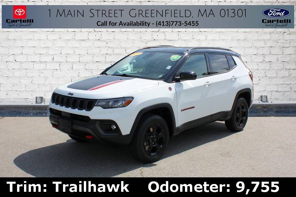 2023 Jeep Compass Trailhawk — SUV — 9,755 mi — Greenfield, MA