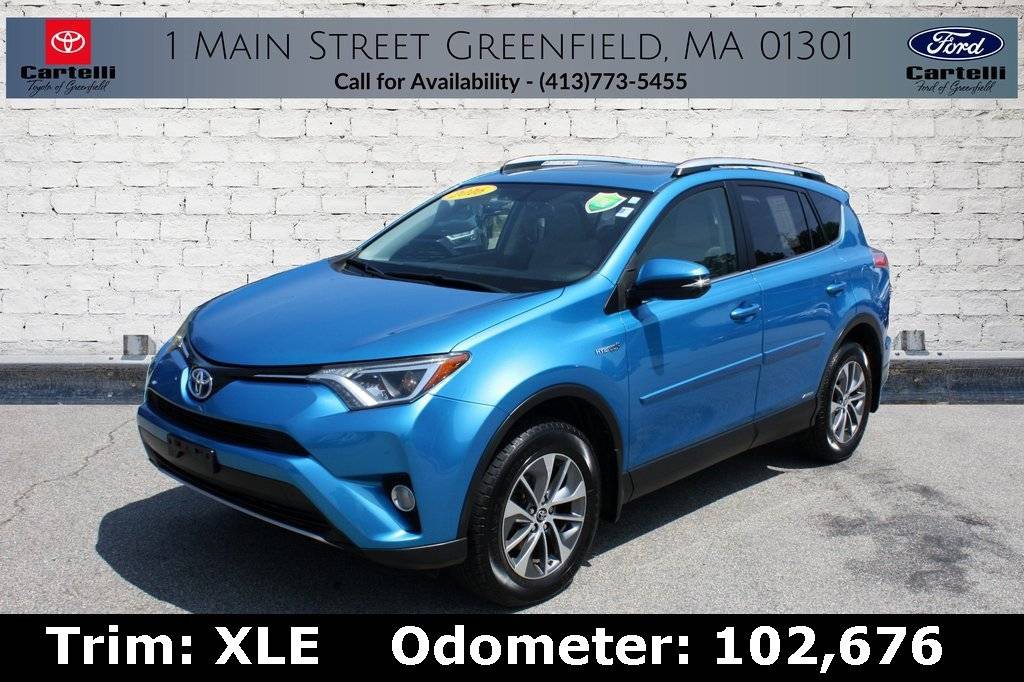 2016 Toyota RAV4 Hybrid XLE — SUV — 102,676 mi — Greenfield, MA