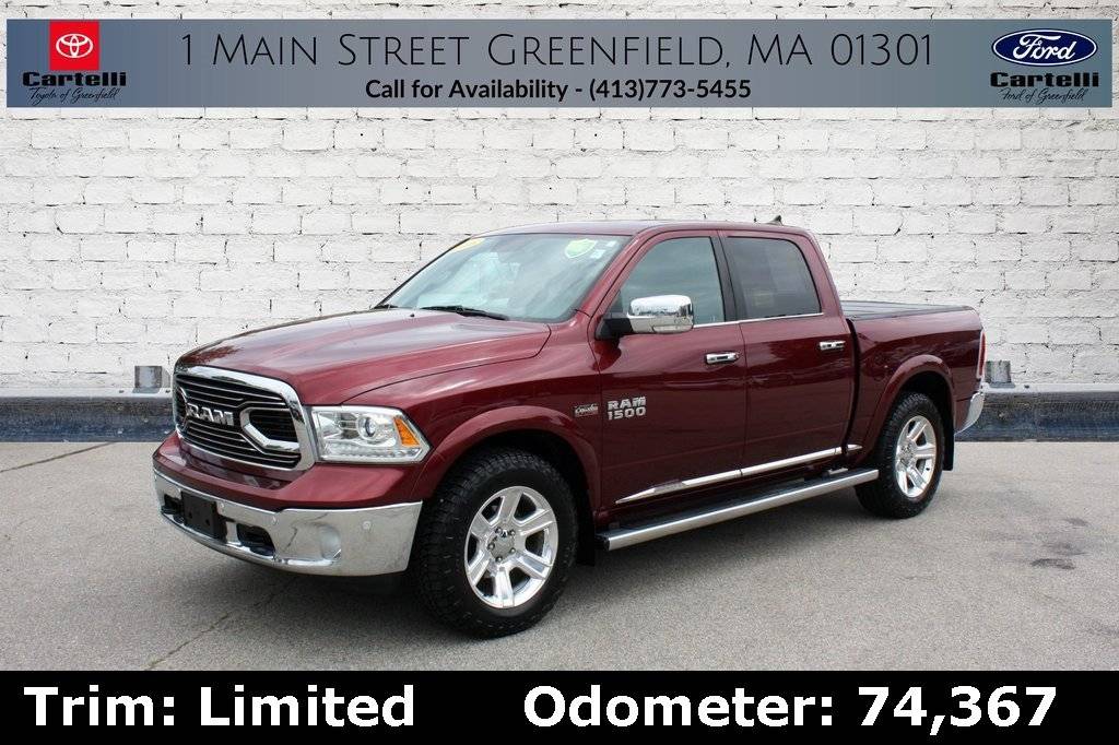 2018 Ram 1500 Limited — Pickup Truck — 74,367 mi — Greenfield, MA