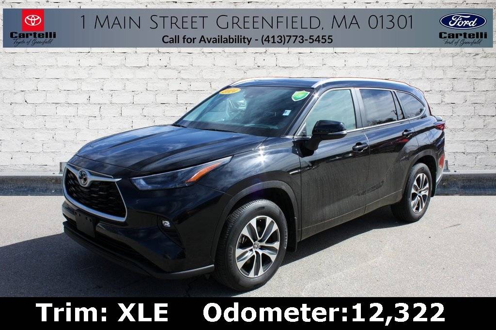 2024 Toyota Highlander XLE — SUV — 12,322 mi — Greenfield, MA