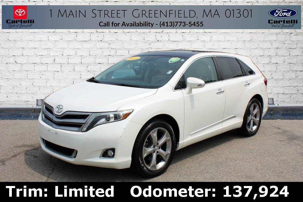 2013 Toyota Venza Limited — SUV — 137,924 mi — Greenfield, MA