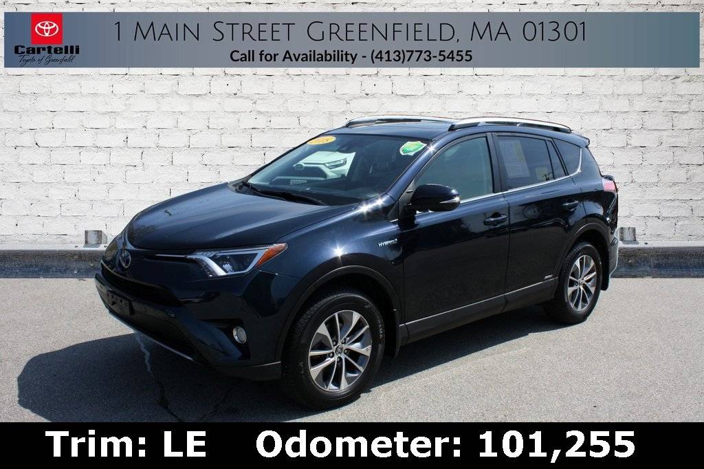 2018 Toyota RAV4 Hybrid LE — SUV — 101,255 mi — Greenfield, MA