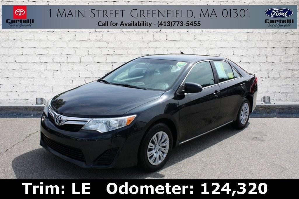 2012 Toyota Camry LE — Sedan — 124,320 mi — Greenfield, MA