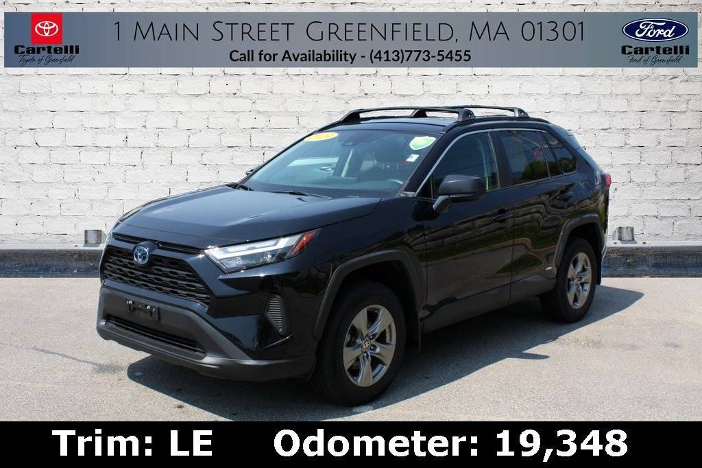 2024 Toyota RAV4 Hybrid LE — SUV — 19,348 mi — Greenfield, MA