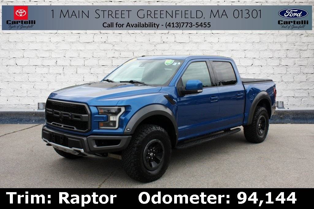 2018 Ford F-150 Raptor — Pickup Truck — 94,144 mi — Greenfield, MA