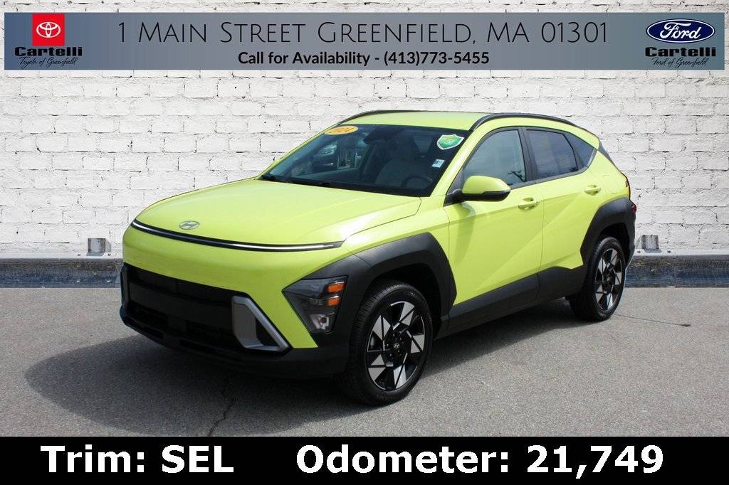 2024 Hyundai Kona SEL — SUV — 21,749 mi — Greenfield, MA