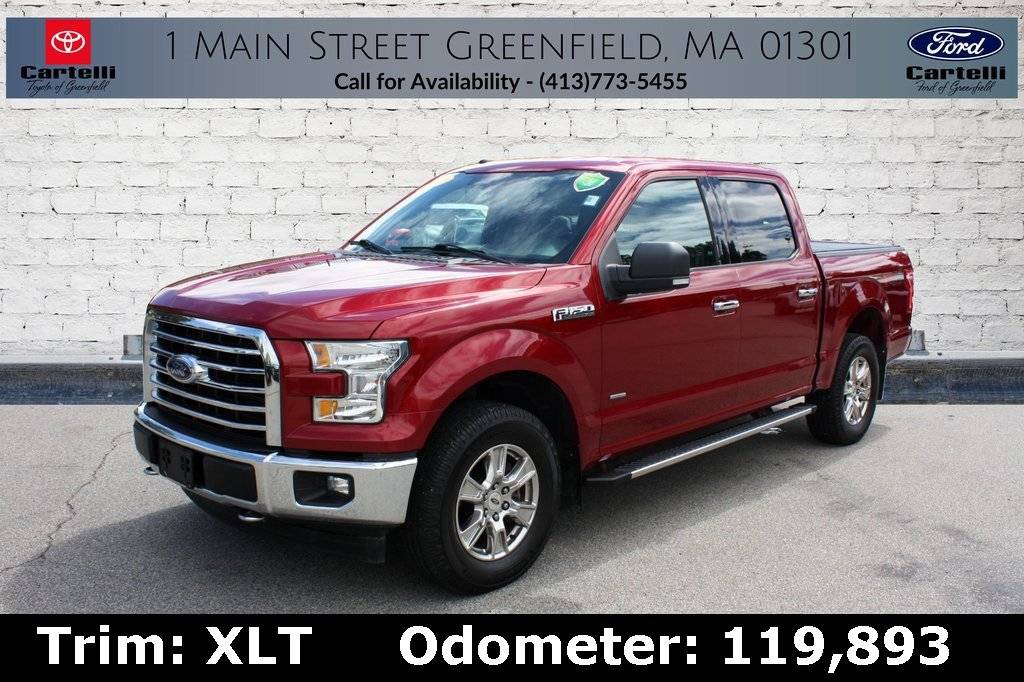 2017 Ford F-150 XLT — Pickup Truck — 119,893 mi — Greenfield, MA