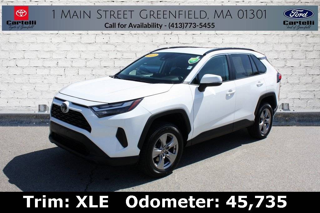 2023 Toyota RAV4 XLE — SUV — 45,735 mi — Greenfield, MA