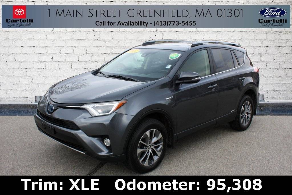 2017 Toyota RAV4 Hybrid XLE — SUV — 95,308 mi — Greenfield, MA