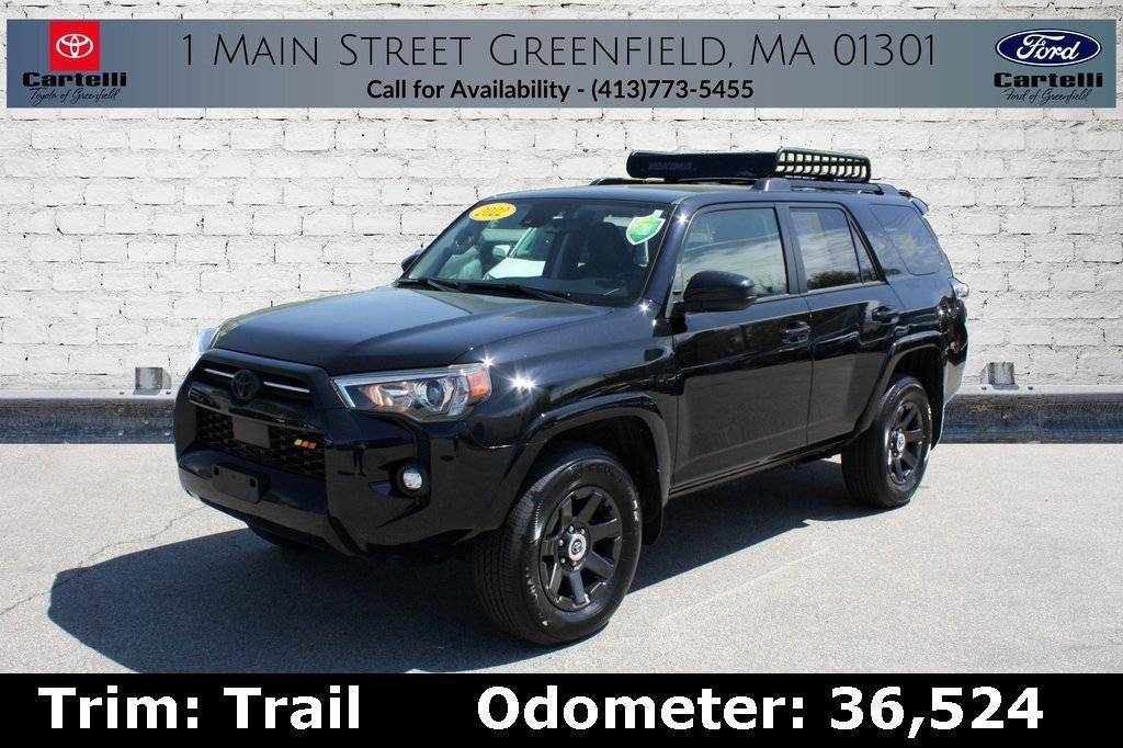 2022 Toyota 4Runner Trail Special Edition — SUV — 36,524 mi — Greenfield, MA