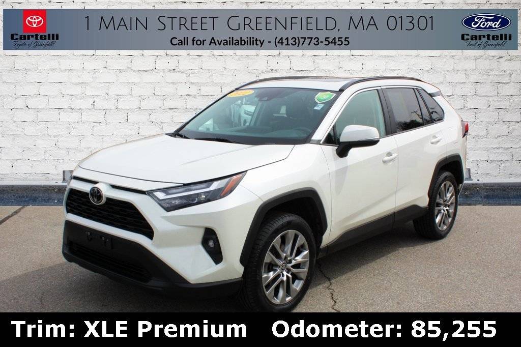 2022 Toyota RAV4 XLE Premium — SUV — 85,255 mi — Greenfield, MA