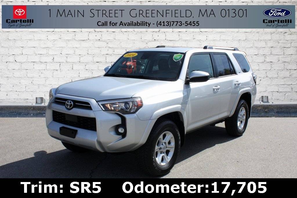 2024 Toyota 4Runner SR5 — SUV — 17,705 mi — Greenfield, MA