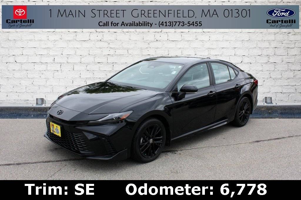 2025 Toyota Camry SE — Sedan — 6,778 mi — Greenfield, MA