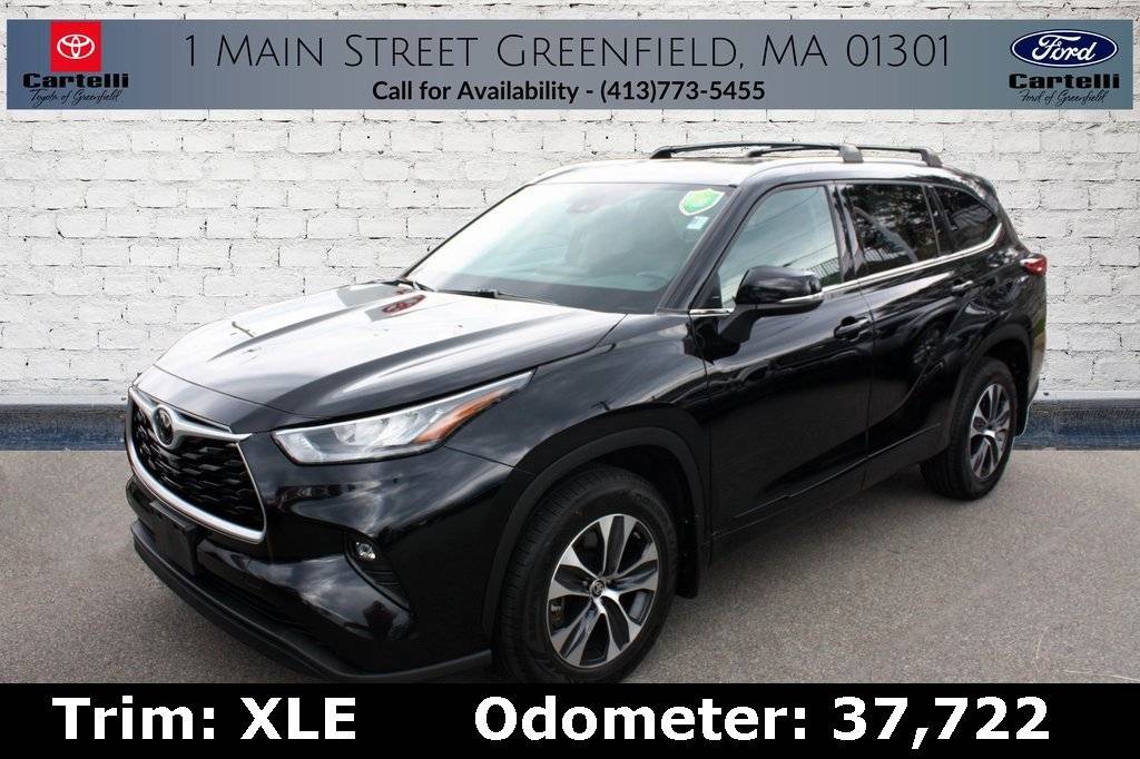 2020 Toyota Highlander XLE — SUV — 37,722 mi — Greenfield, MA