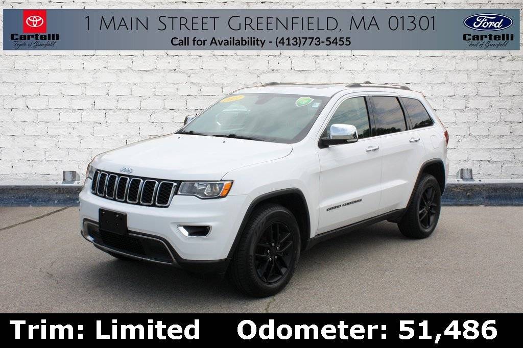 2021 Jeep Grand Cherokee WK Limited — SUV — 51,486 mi — Greenfield, MA