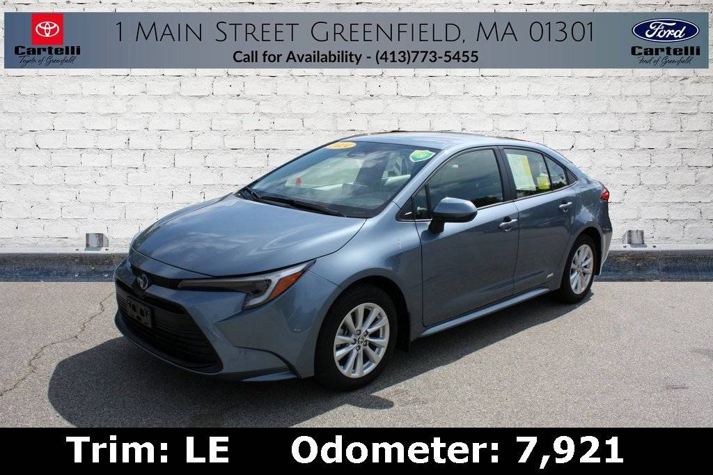 2024 Toyota Corolla Hybrid LE — Sedan — 7,921 mi — Greenfield, MA