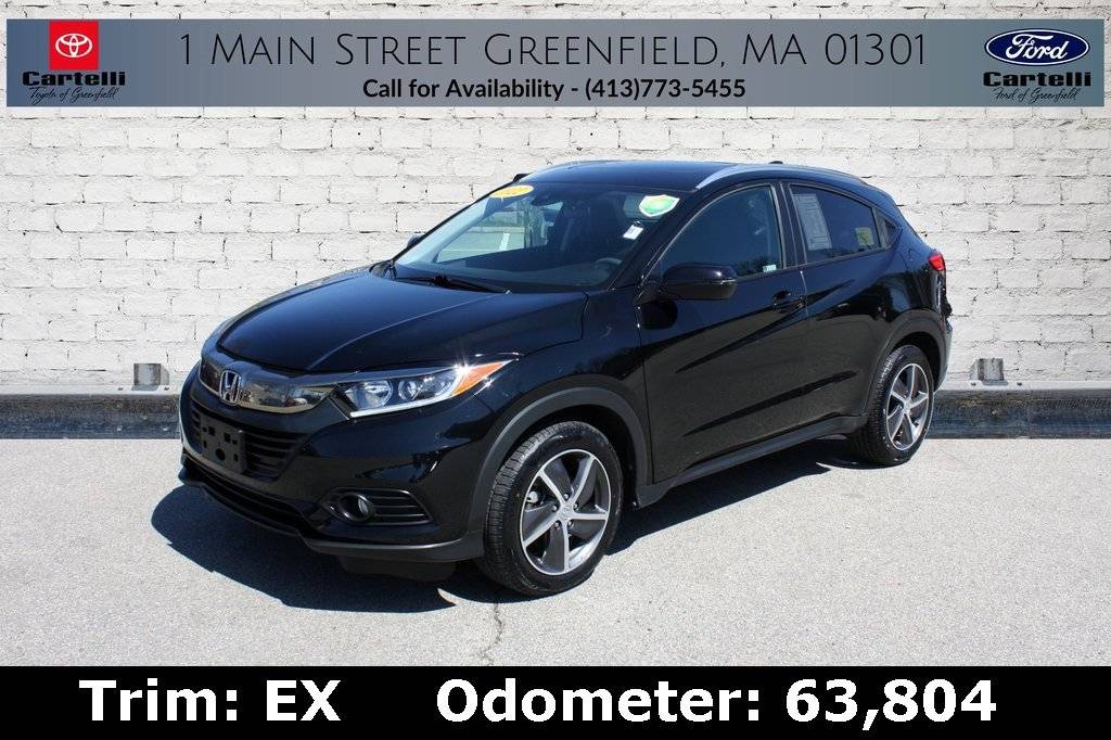 2022 Honda HR-V EX — SUV — 63,804 mi — Greenfield, MA
