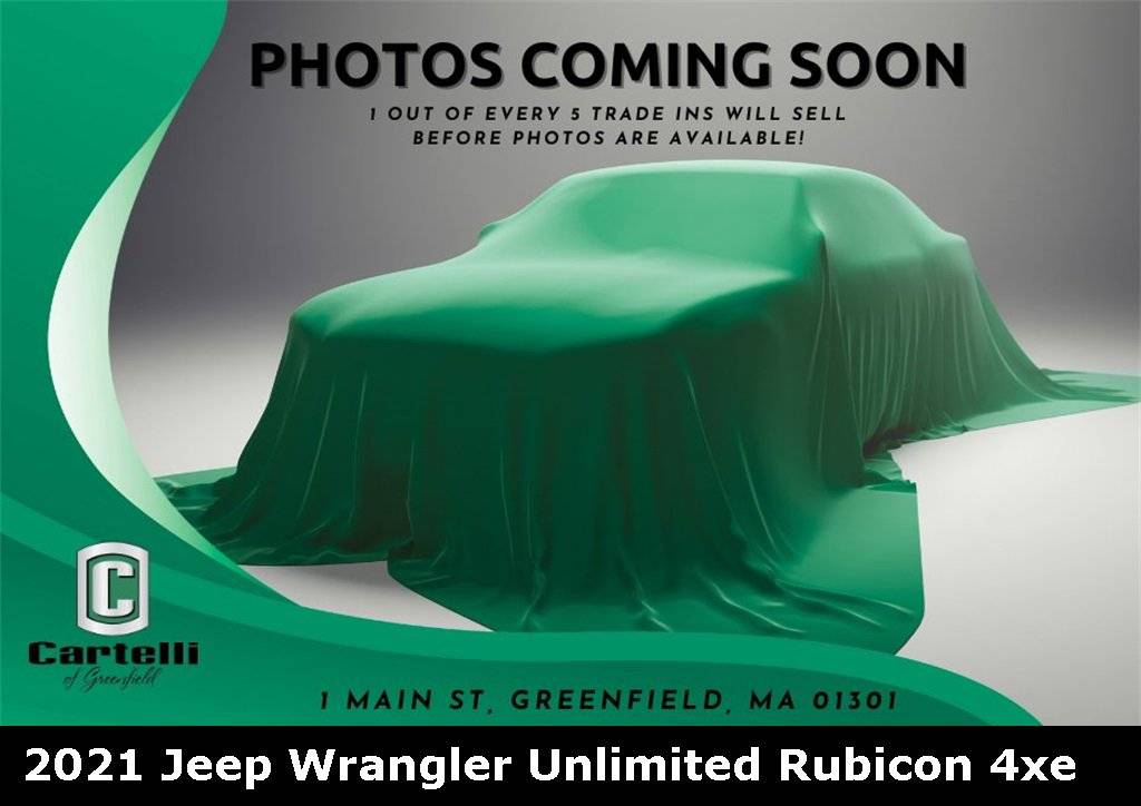 2021 Jeep Wrangler Rubicon 4xe — SUV — 18,656 mi — Greenfield, MA