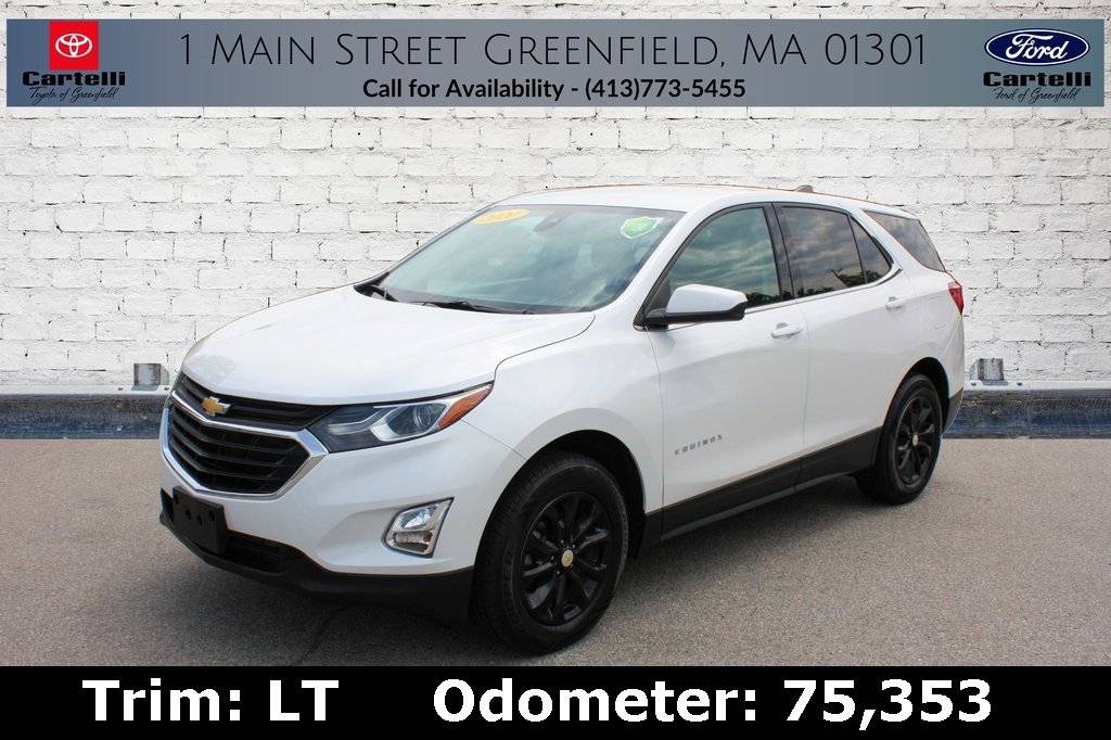 2020 Chevrolet Equinox LT — SUV — 75,353 mi — Greenfield, MA