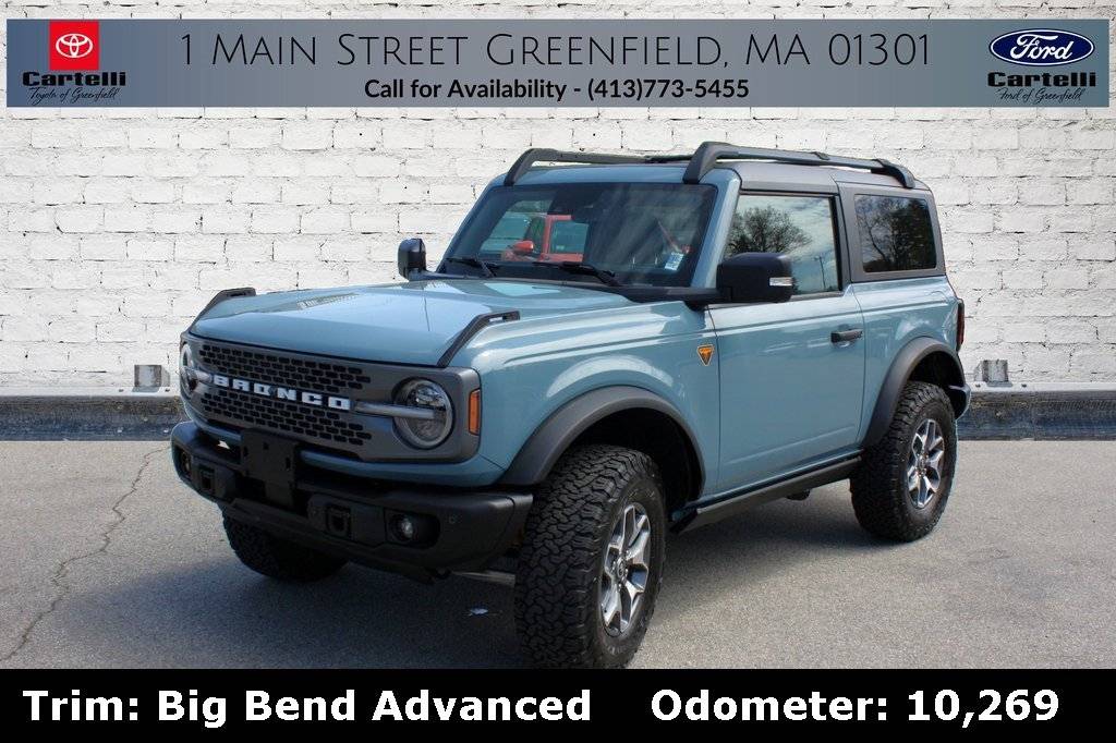 2023 Ford Bronco Big Bend — SUV — 10,269 mi — Greenfield, MA